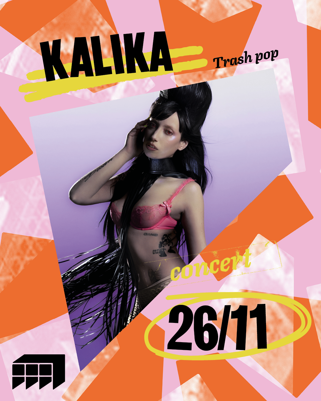 Kalika en concert au Marché Gare le Jeu 26 nov