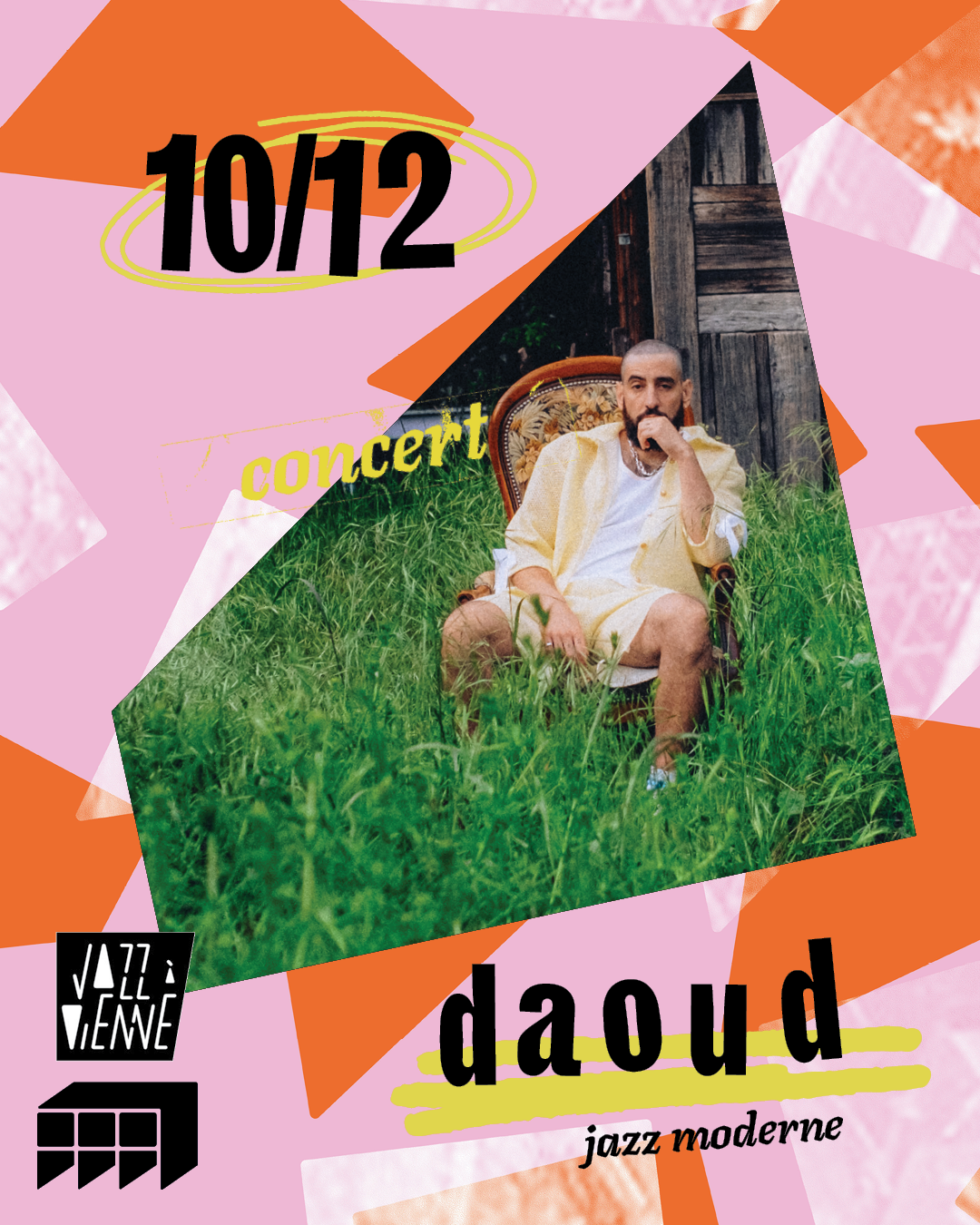 Daoud en concert au Marché Gare le Jeu 10 déc