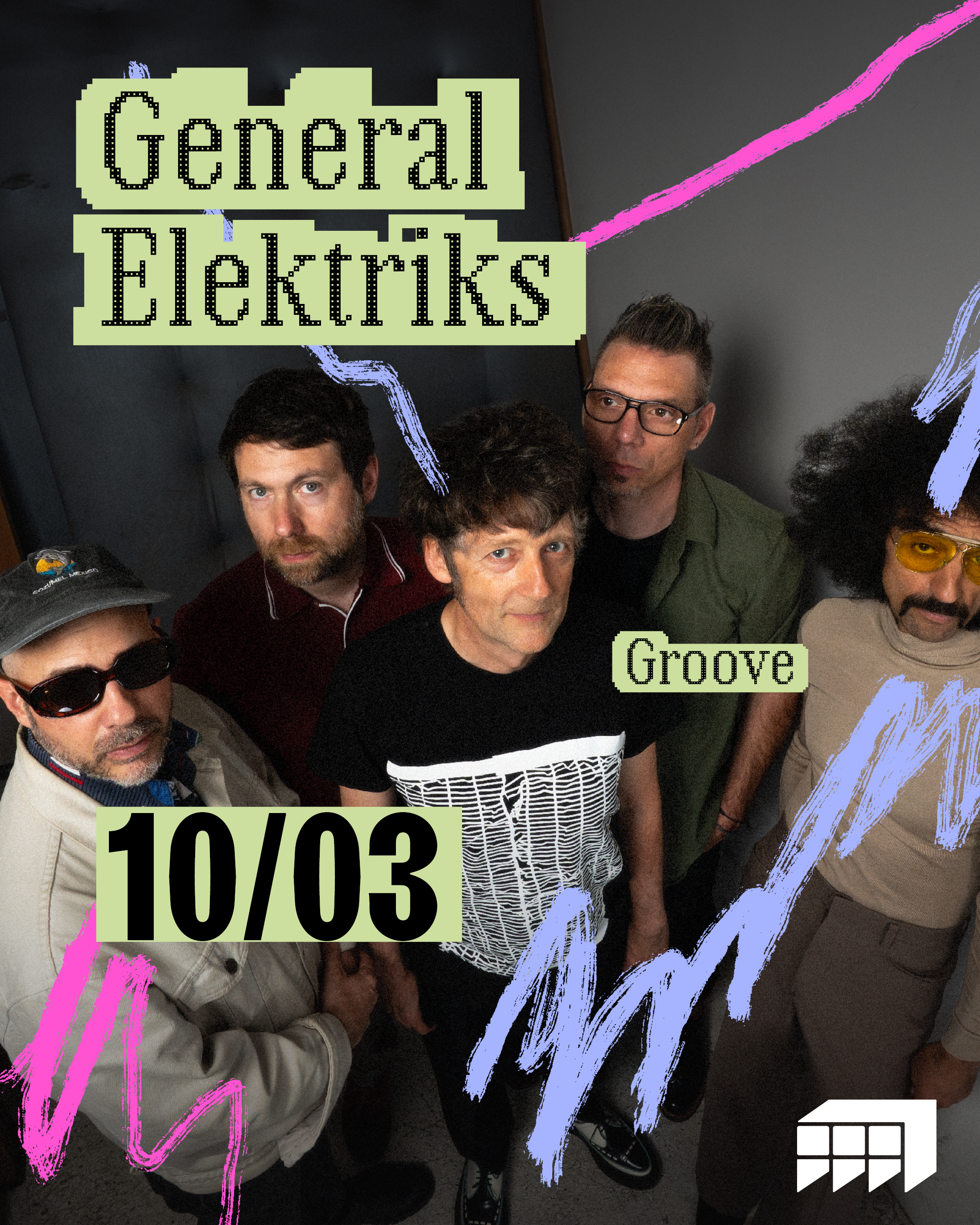 General Elektriks en concert au Marché Gare le Mer 10 mars