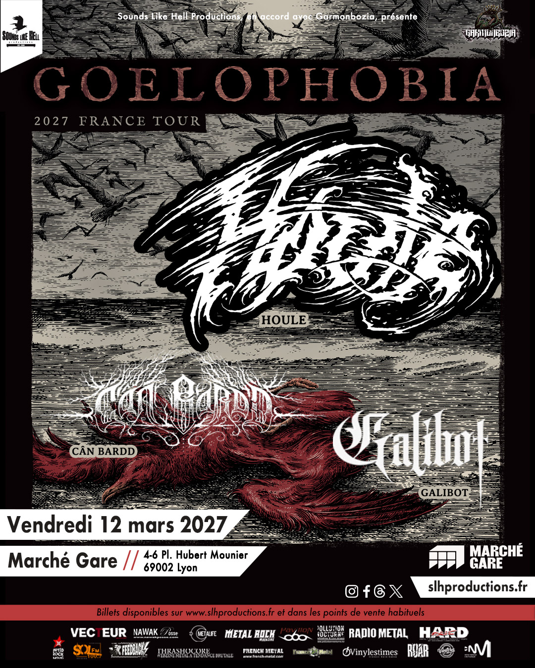 Houle en concert au Marché Gare le Ven 12 mars